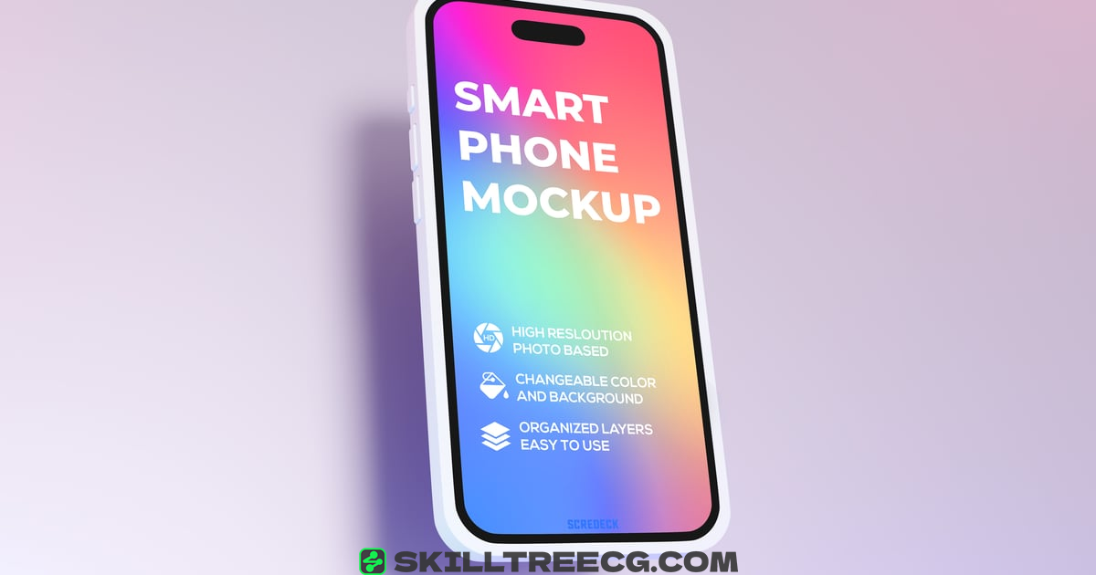Smartphone mockup（625216）-技能树